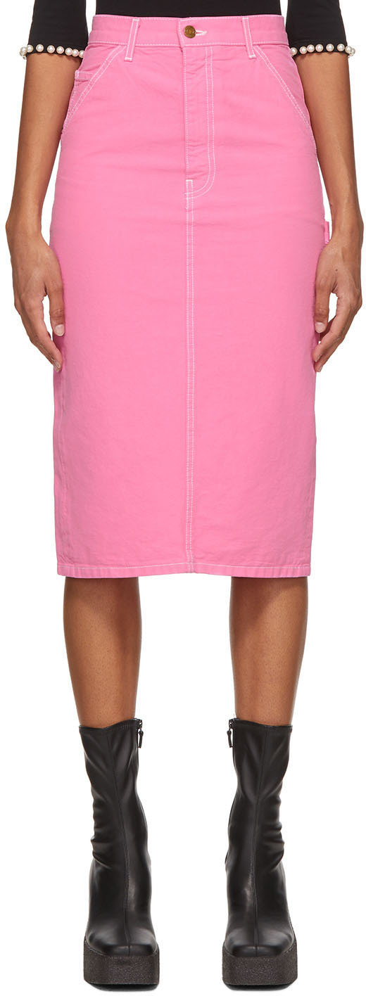 Marc Jacobs Pink Stan Ray Edition 'The Tailored Workwear' Skirt