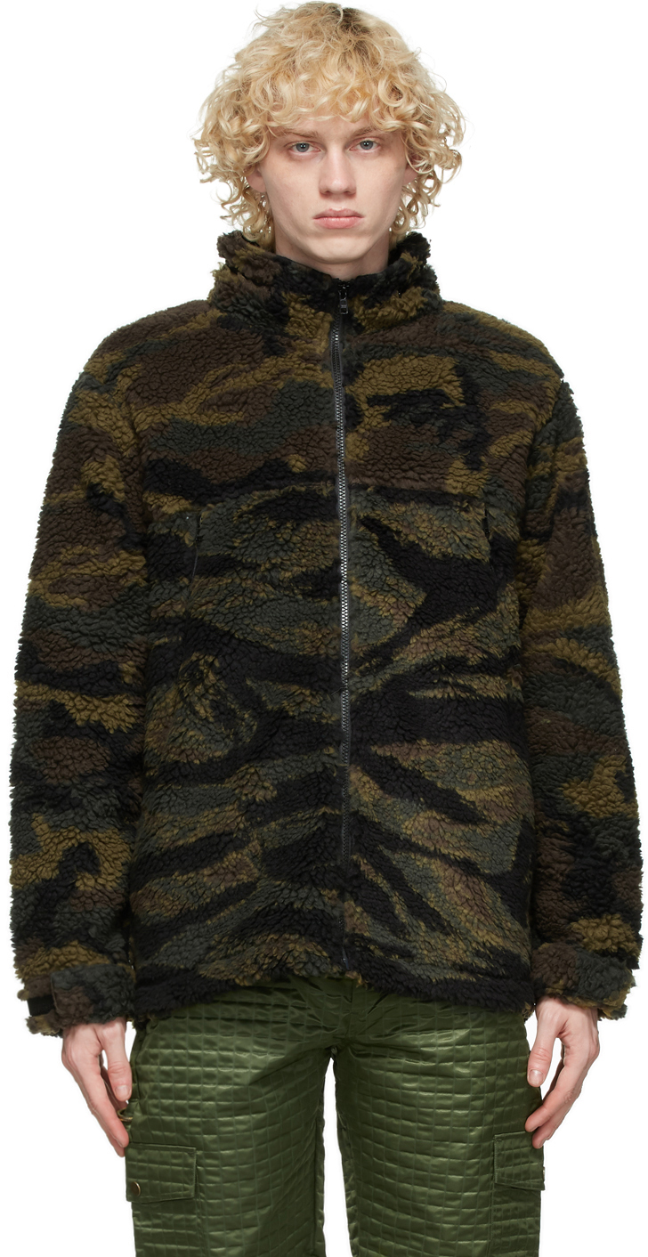 columbia camo jacket fleece