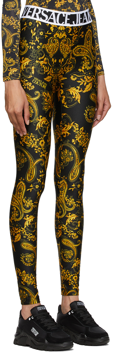 versace jeans leggings
