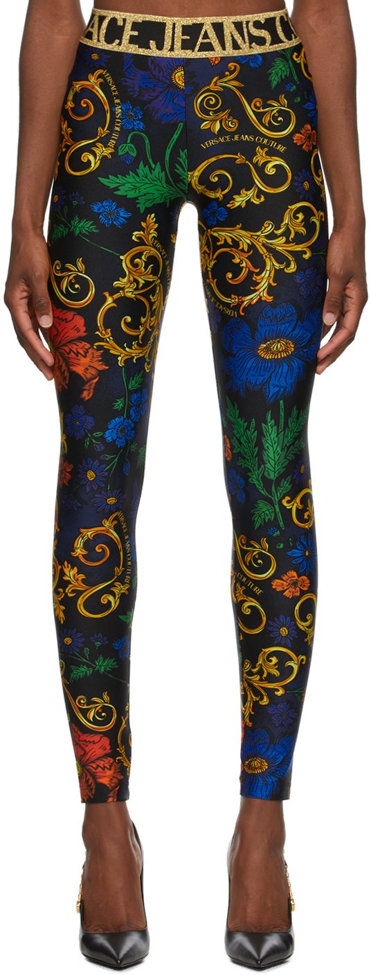 versace jeans leggings