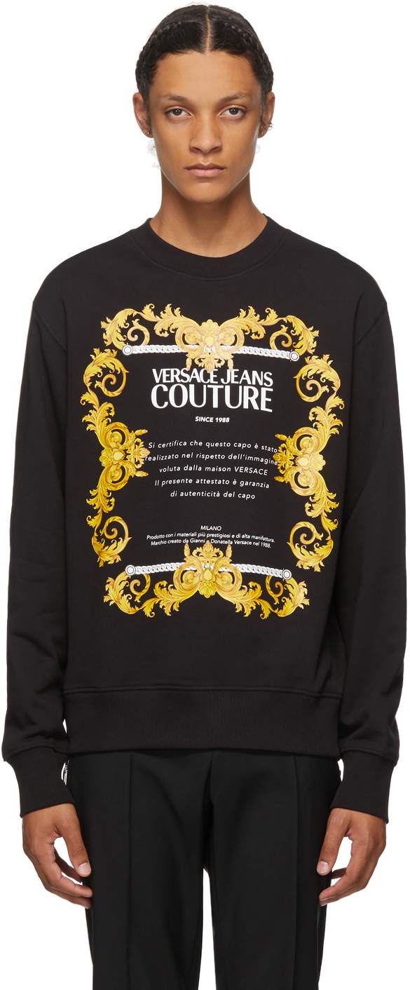 versace jeans couture sweatshirt