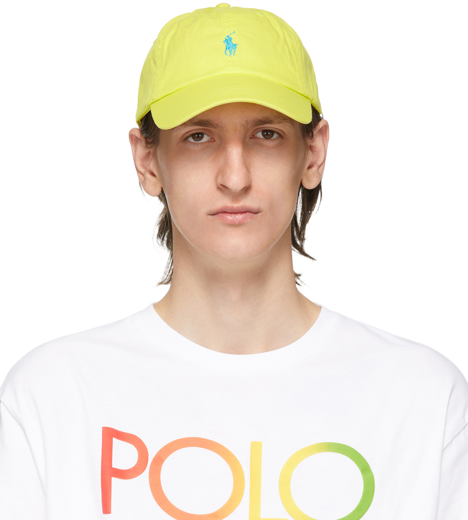 Polo Ralph Lauren: Green Chino Ball Cap | SSENSE Canada