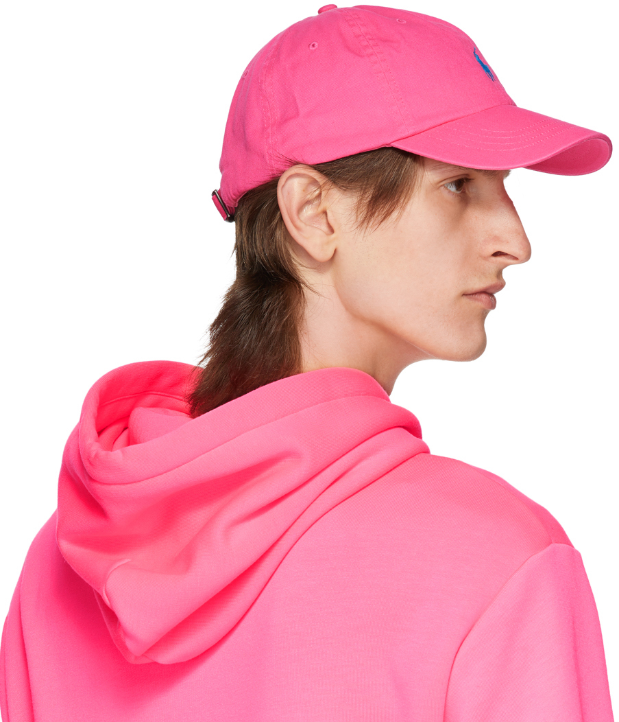 casquette ralph lauren rose