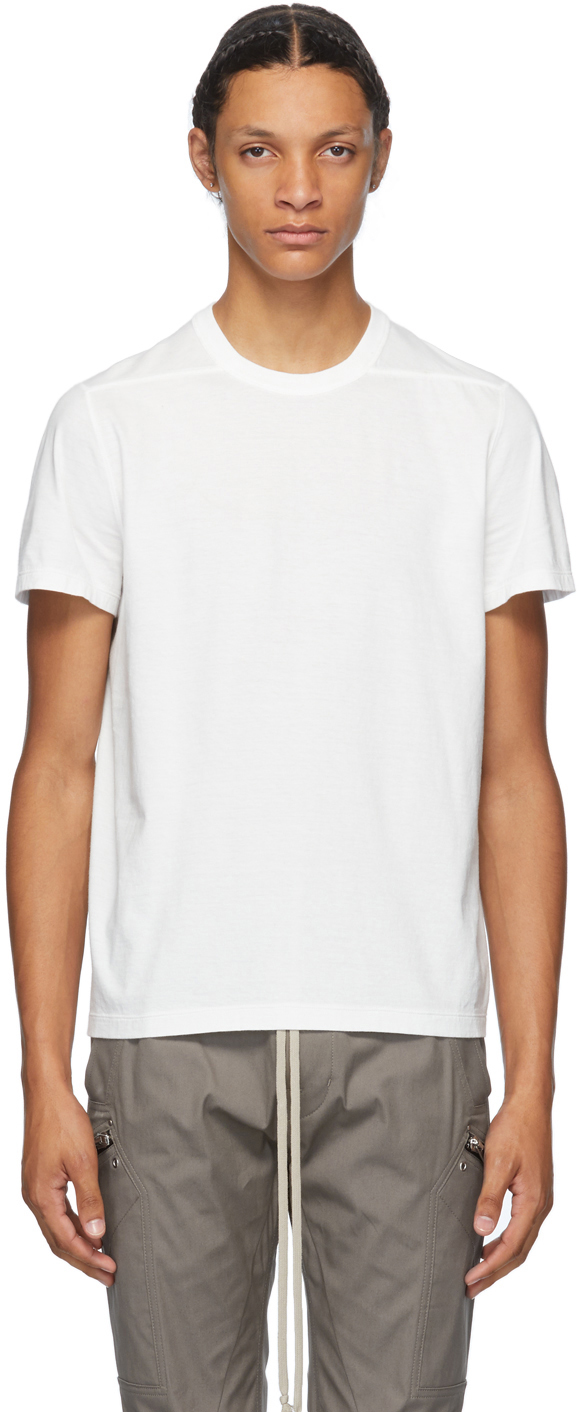 Rick Owens White Small Level T-Shirt