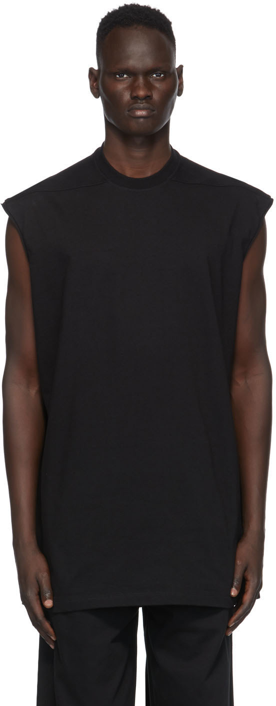 Black Tarp Sleeveless T-Shirt