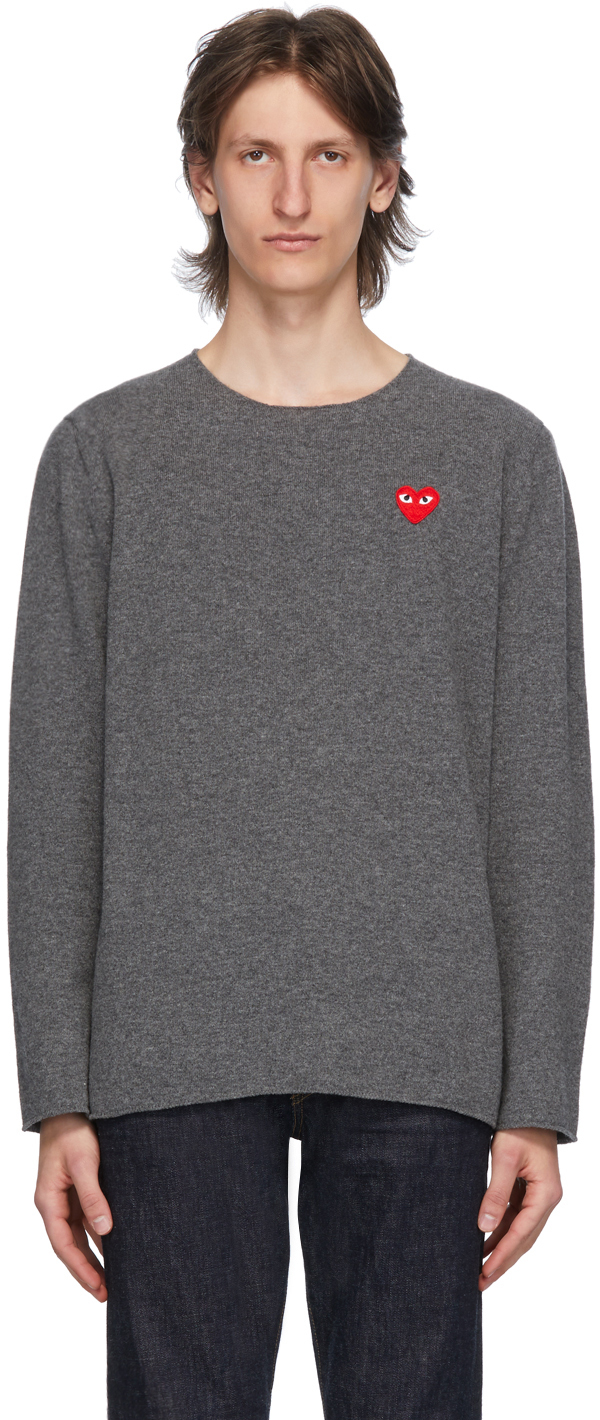 comme de garcon crew neck