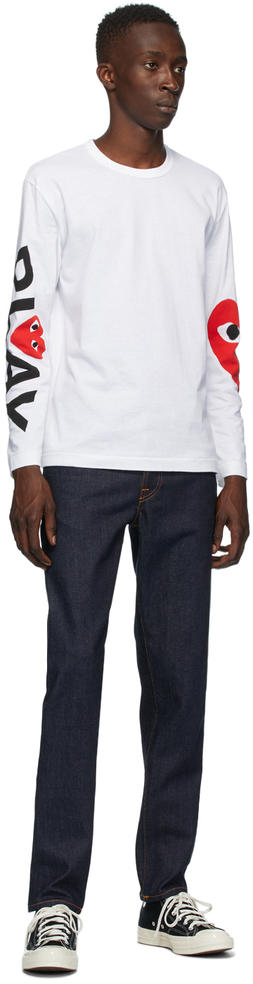 black converse edition half heart chuck 70 high sneakers