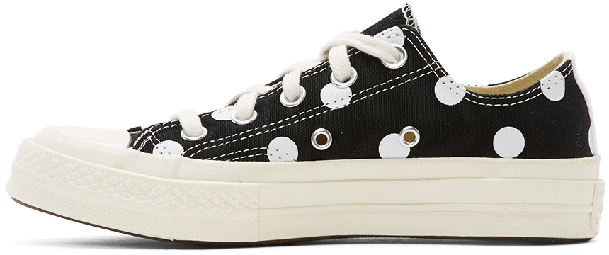 polka dot heart converse