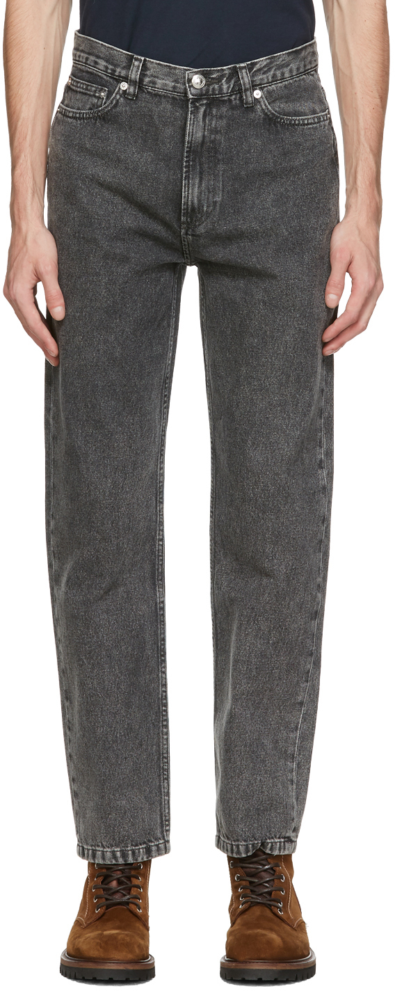 apc jeans black