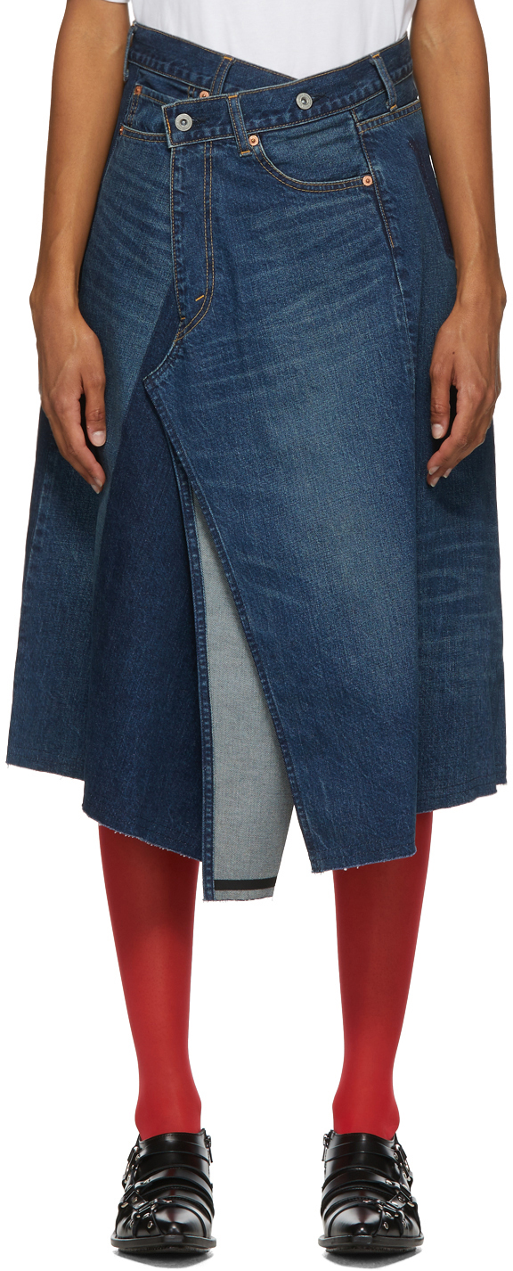Junya watanabe denim skirt Clearance