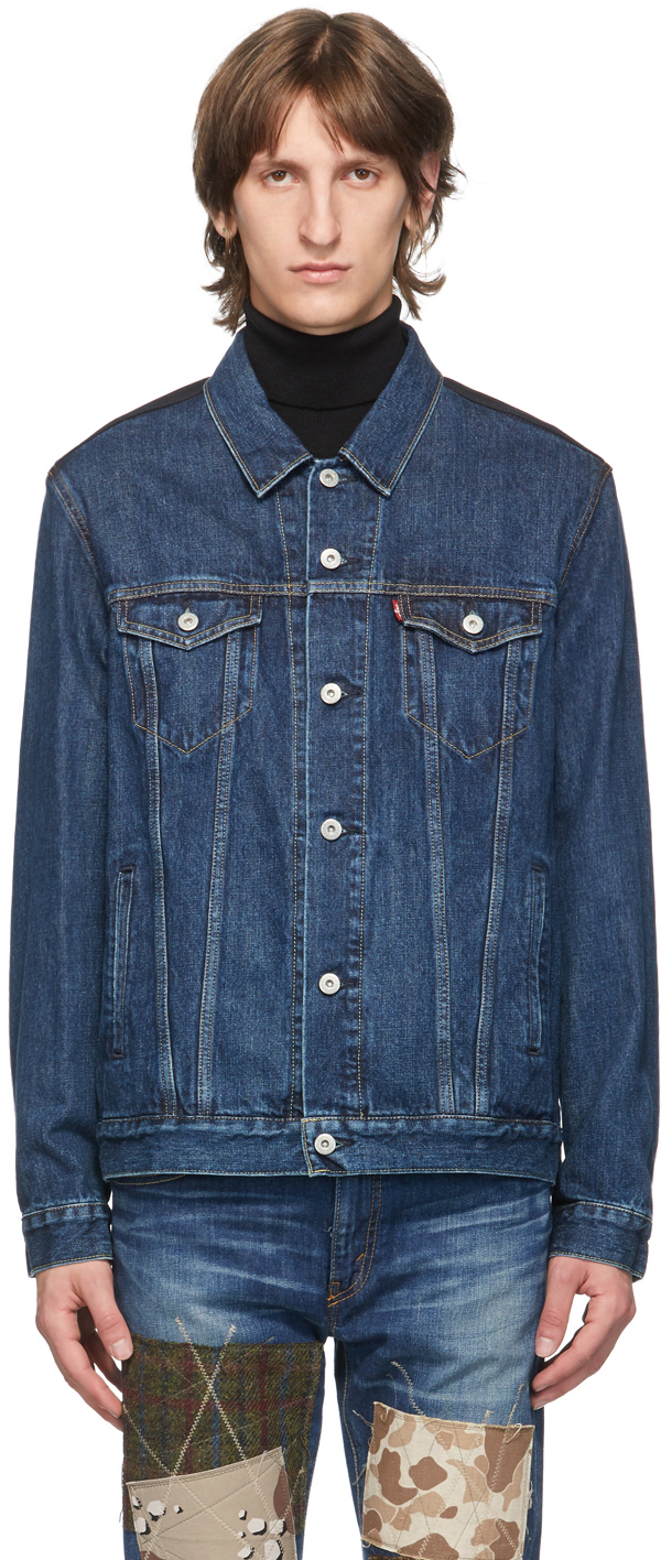 levis wool denim jacket