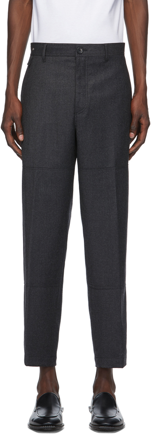 lanvin biker trousers