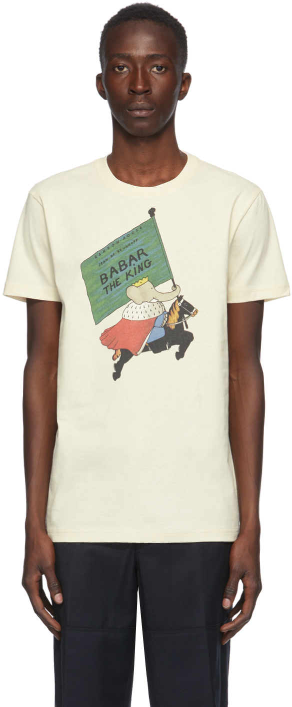 Lanvin: Beige Babar Edition 'The T-Shirt | SSENSE