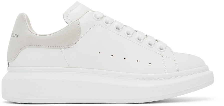 Alexander McQueen White & Off-White Oversized Sneakers