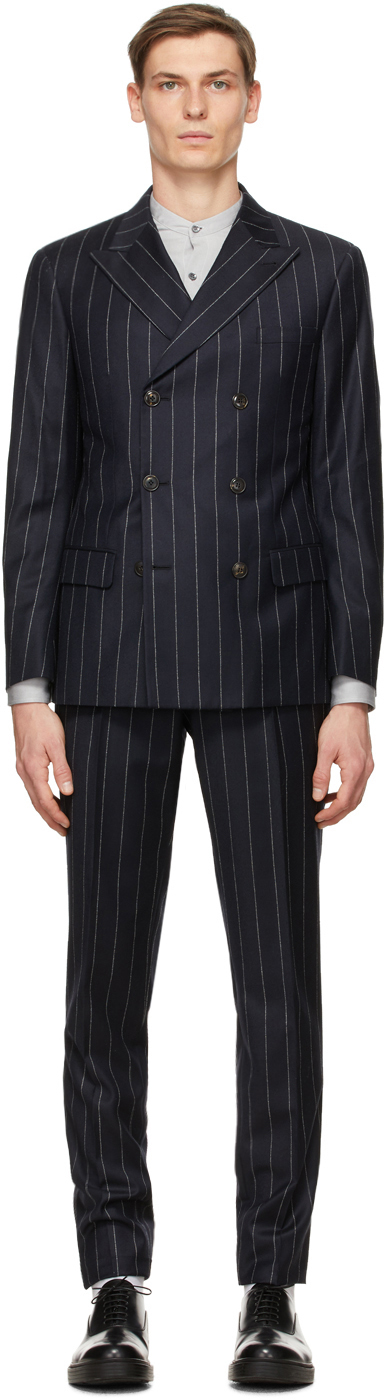giorgio armani double breasted suit