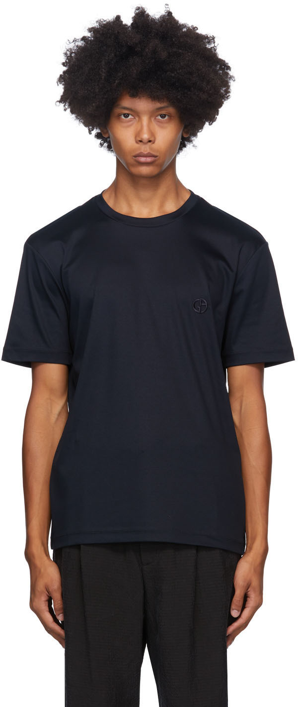 giorgio armani logo t shirt