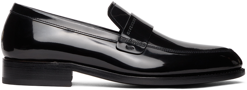 shiny loafer shoes