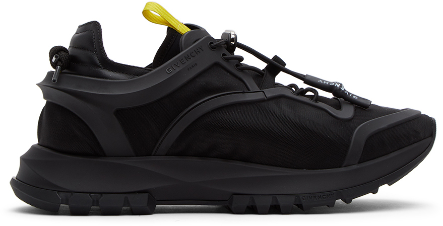 Givenchy: Black Spectre Cage Runner Sneakers | SSENSE