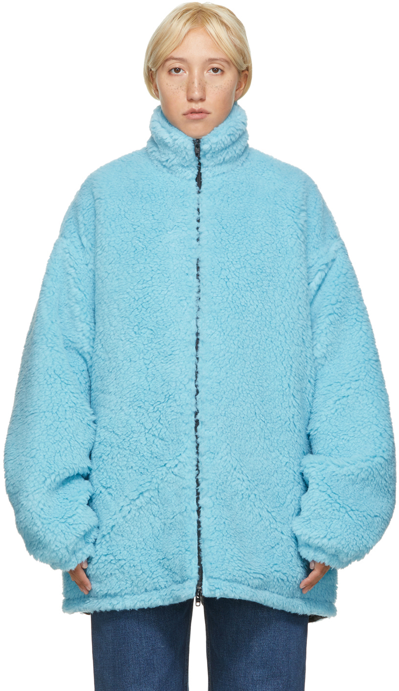 oversized fleece jacket