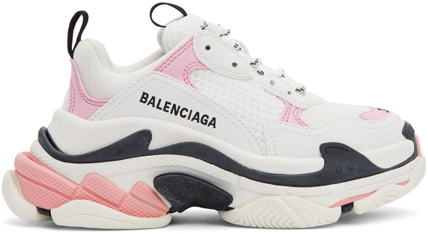 basket balenciaga femme rose