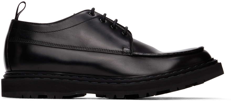 Officine Creative: Black Lydon 5 Lace-Up Derbys | SSENSE