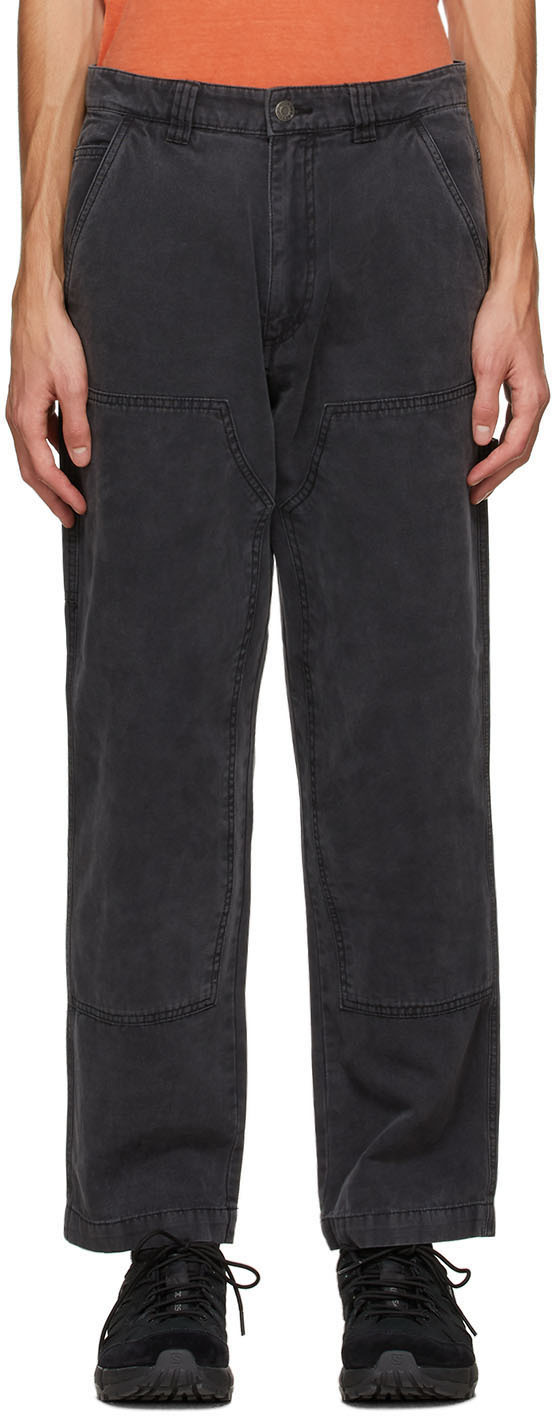 stussy denim work pant