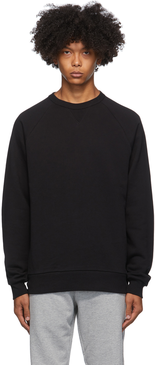 Dries Van Noten Black Raglan Sweatshirt