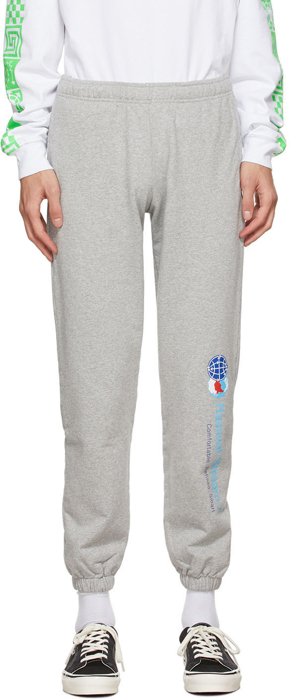 Grey Logo Sweatpants