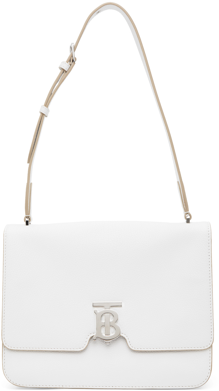 burberry white bag