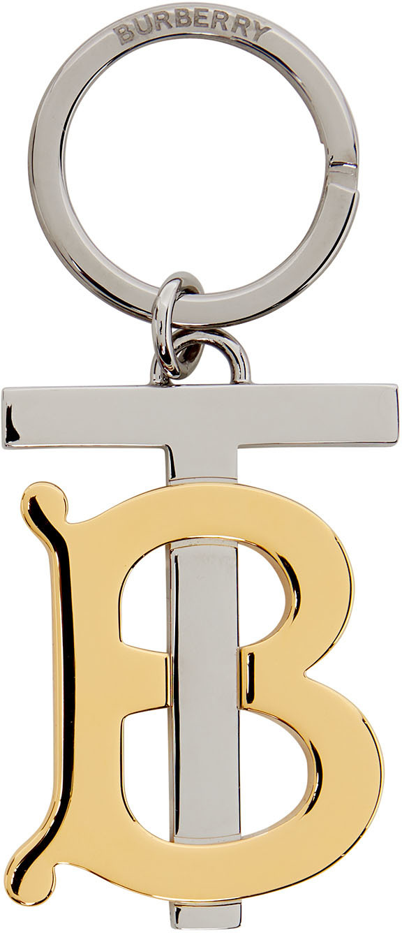 monogram keychain