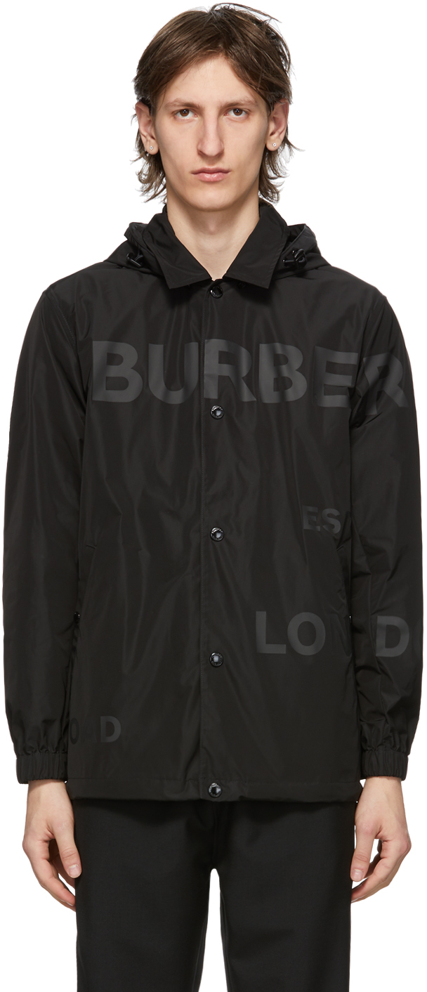 burberry print windbreaker