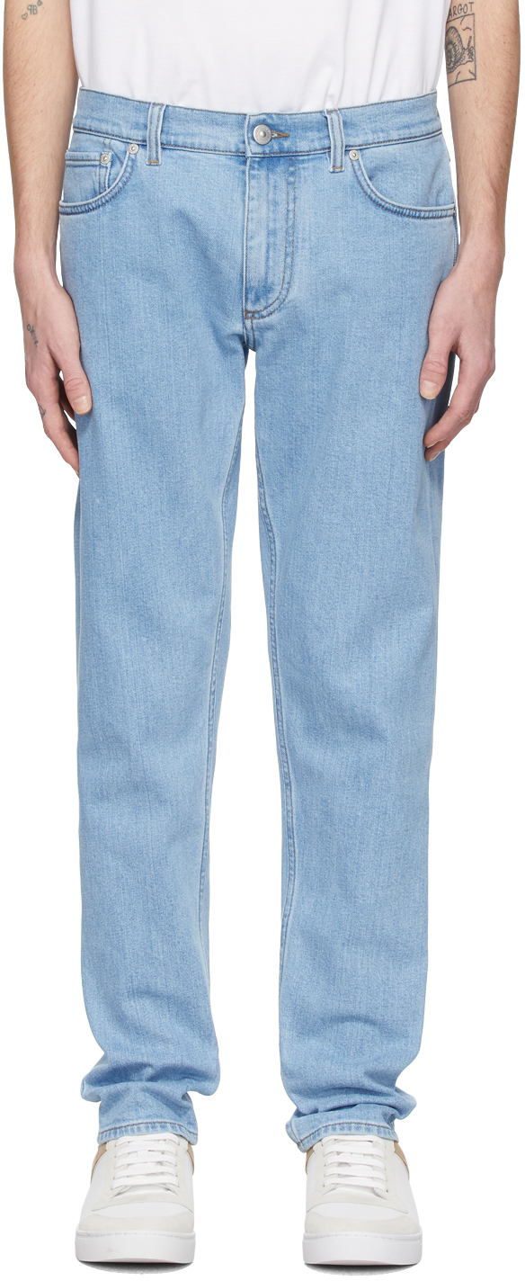 indigo slim fit jeans