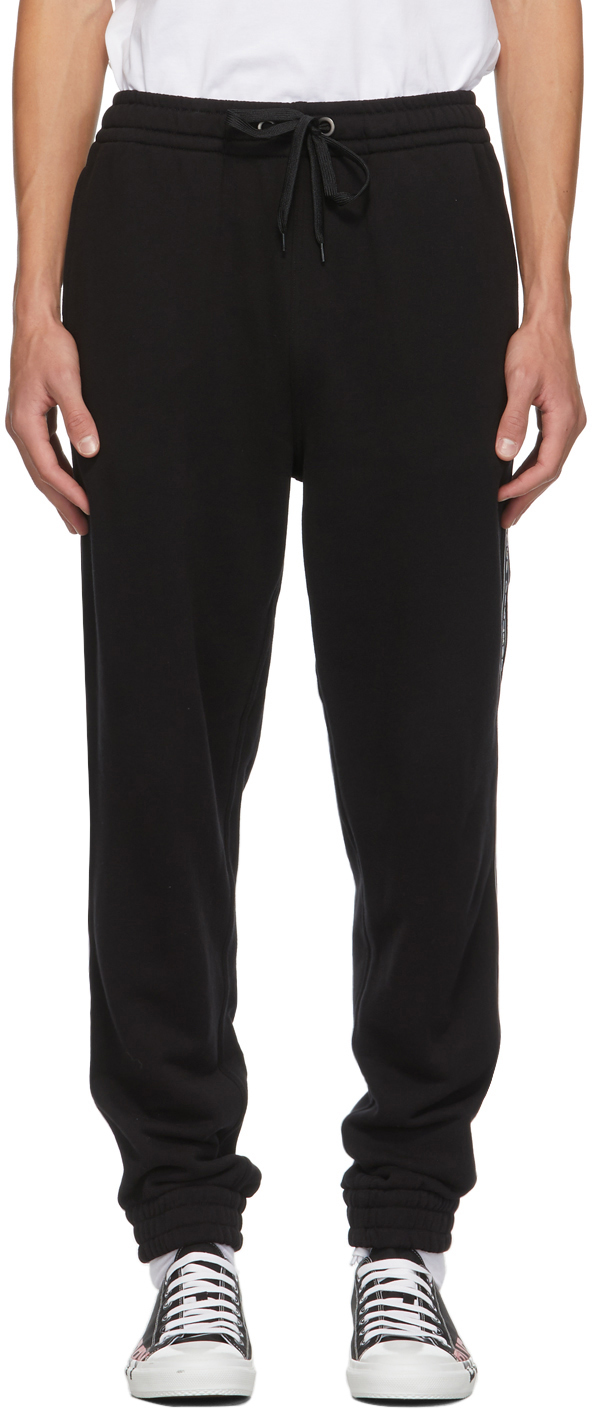 burberry sweatpants black