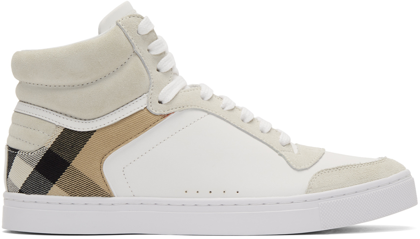 burberry white shoes