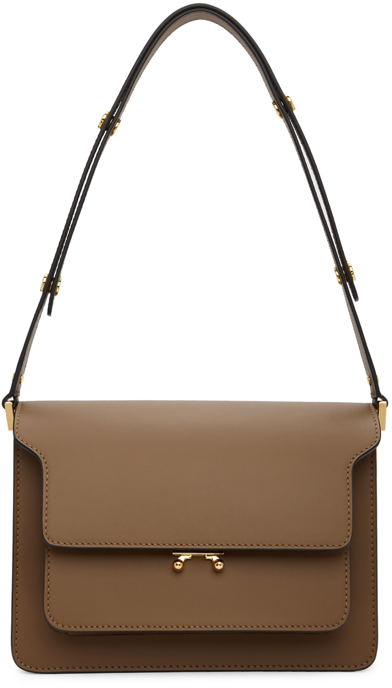 marni trunk bag beige