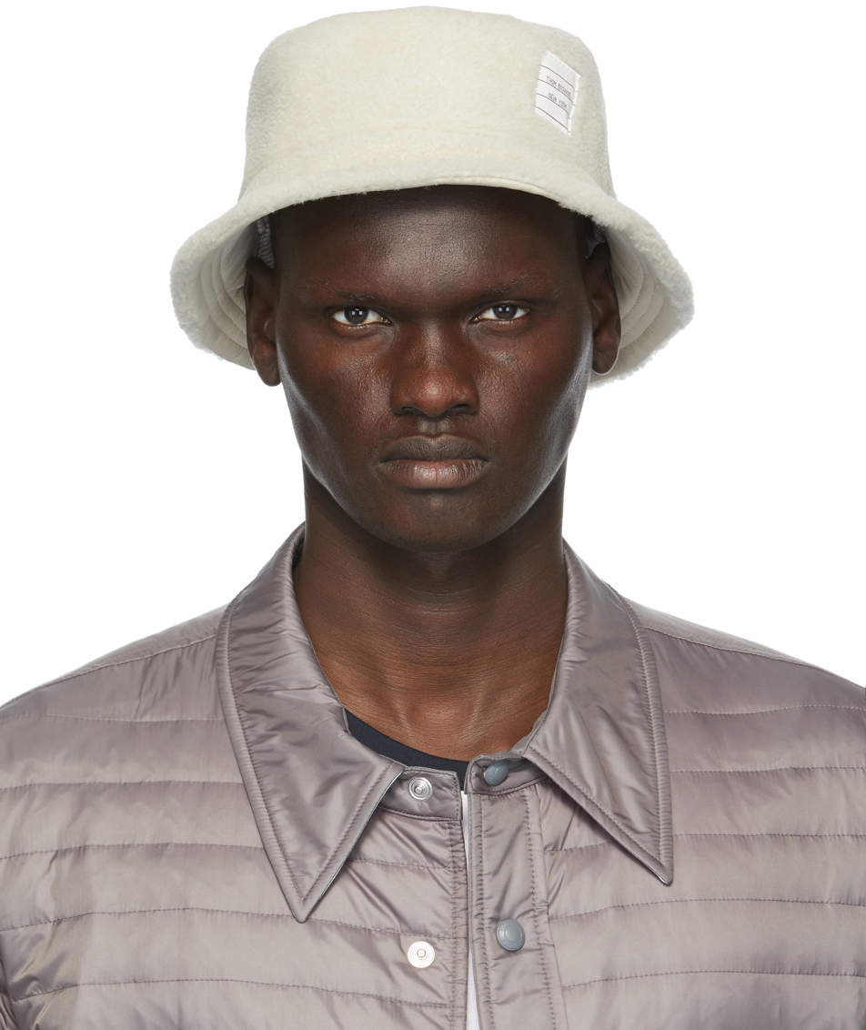 shearling bucket hat