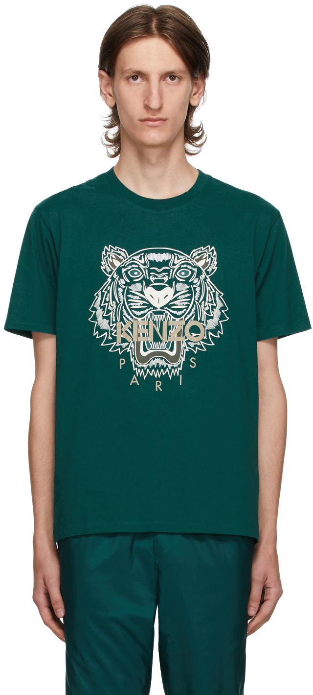 green tiger shirt