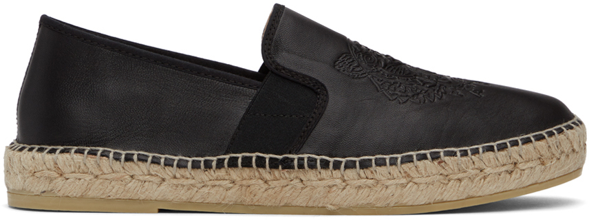 kenzo leather tiger espadrilles