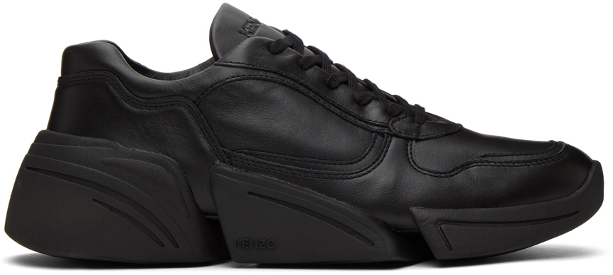 Kenzo: Black Kross Sneakers | SSENSE UK