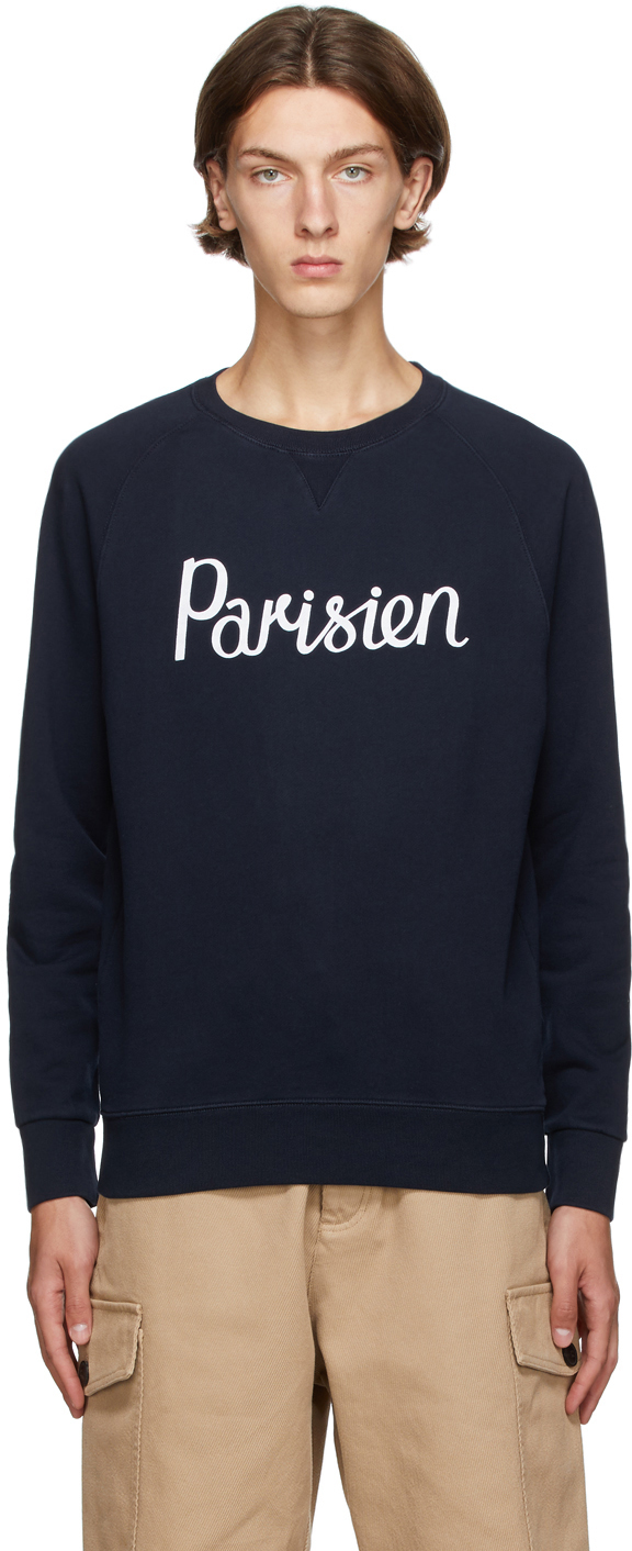 maison kitsune parisien sweatshirt