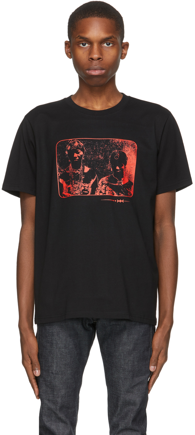 Eastwood Danso Black & Red Graphic T-Shirt