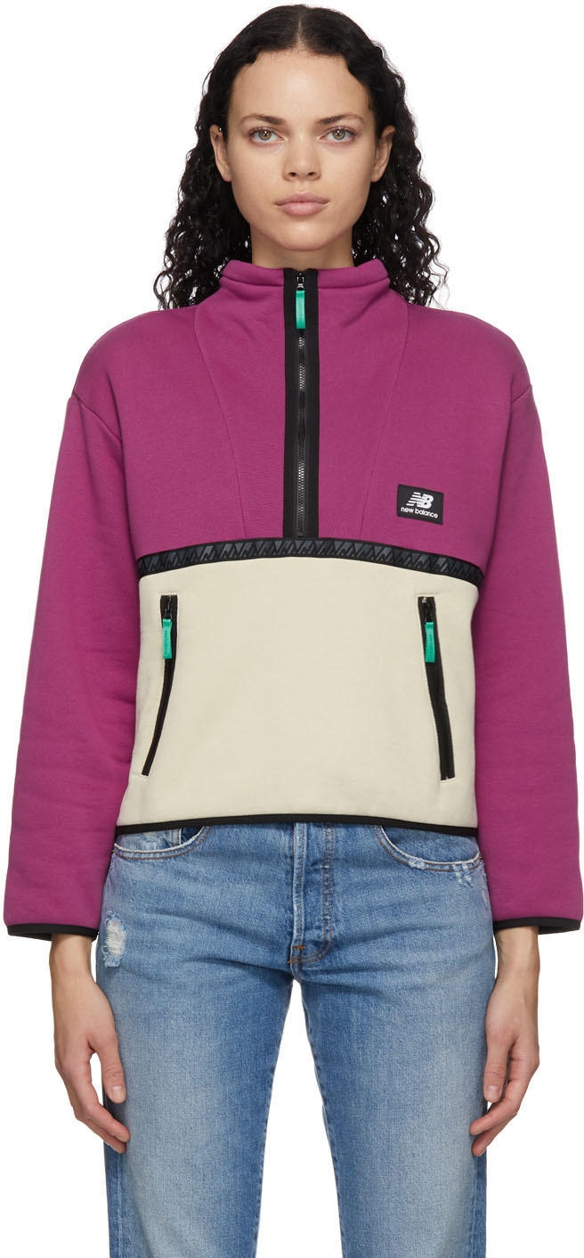 new balance pink sweatshirt