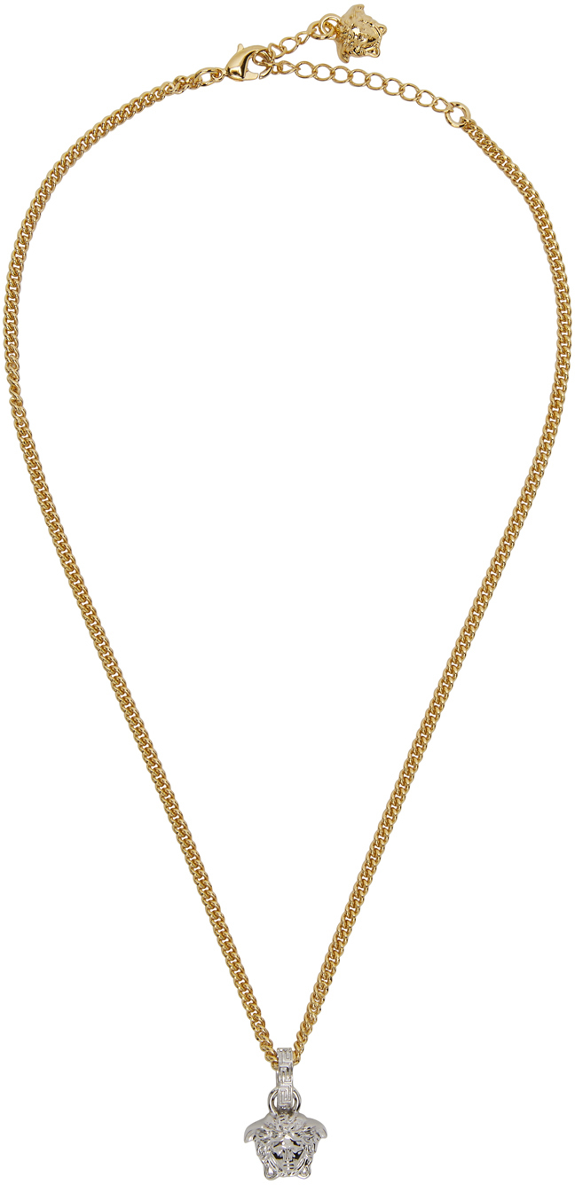 Versace: Gold \u0026 Silver Medusa Chain 