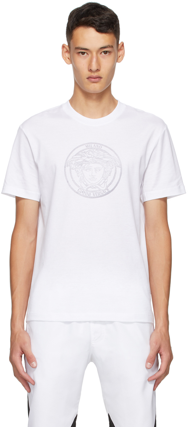 Versace White Medusa Taylor T-Shirt