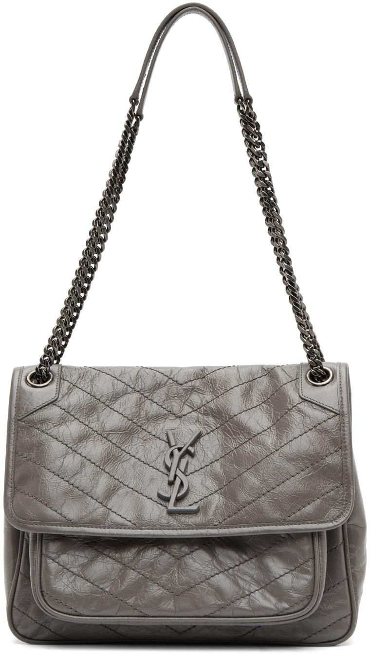 saint laurent gray bag