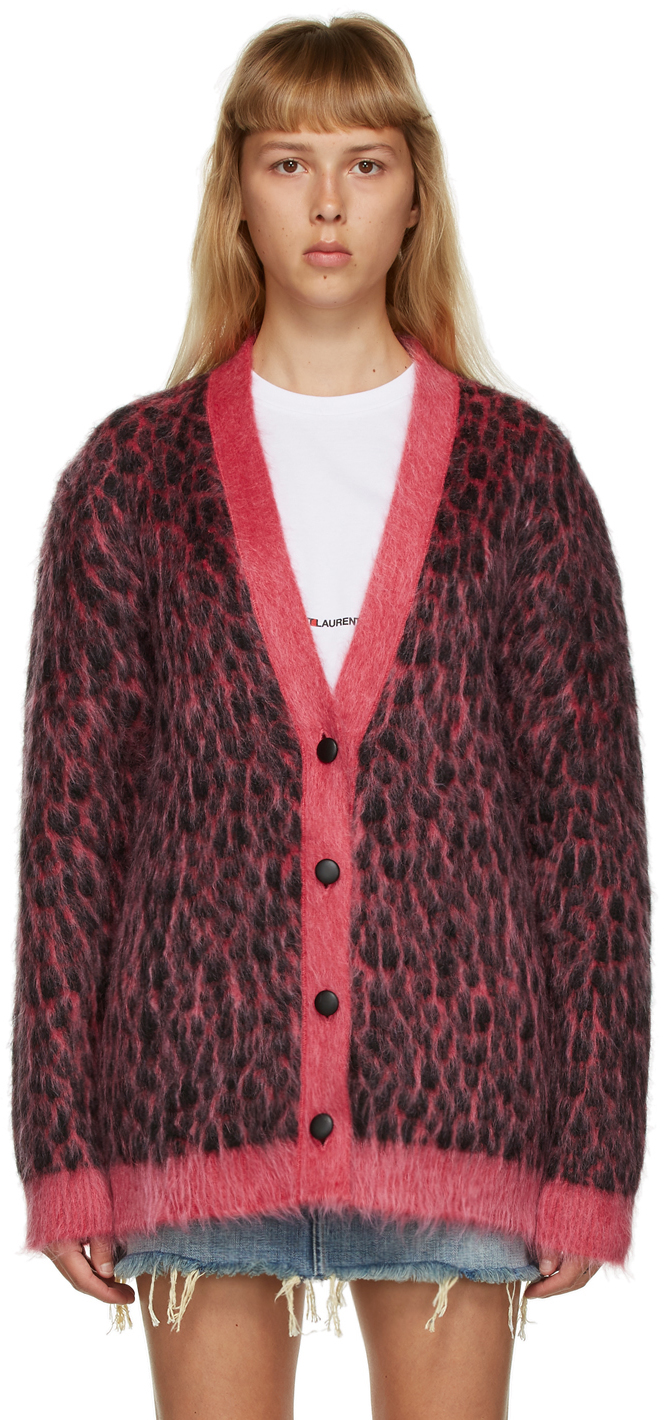 mohair oversized cardigan