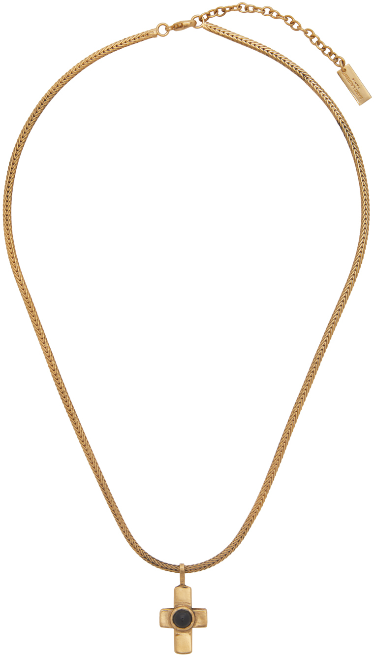 yves saint laurent gold chain