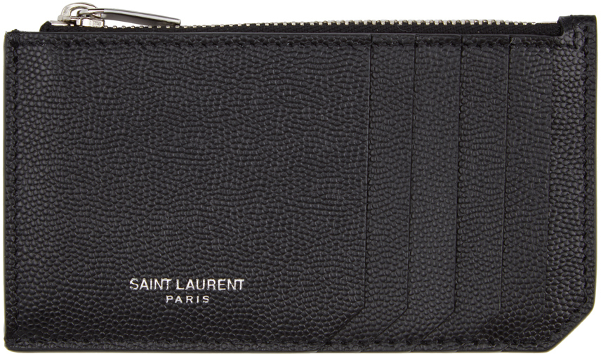 Mens ysl card discount holder