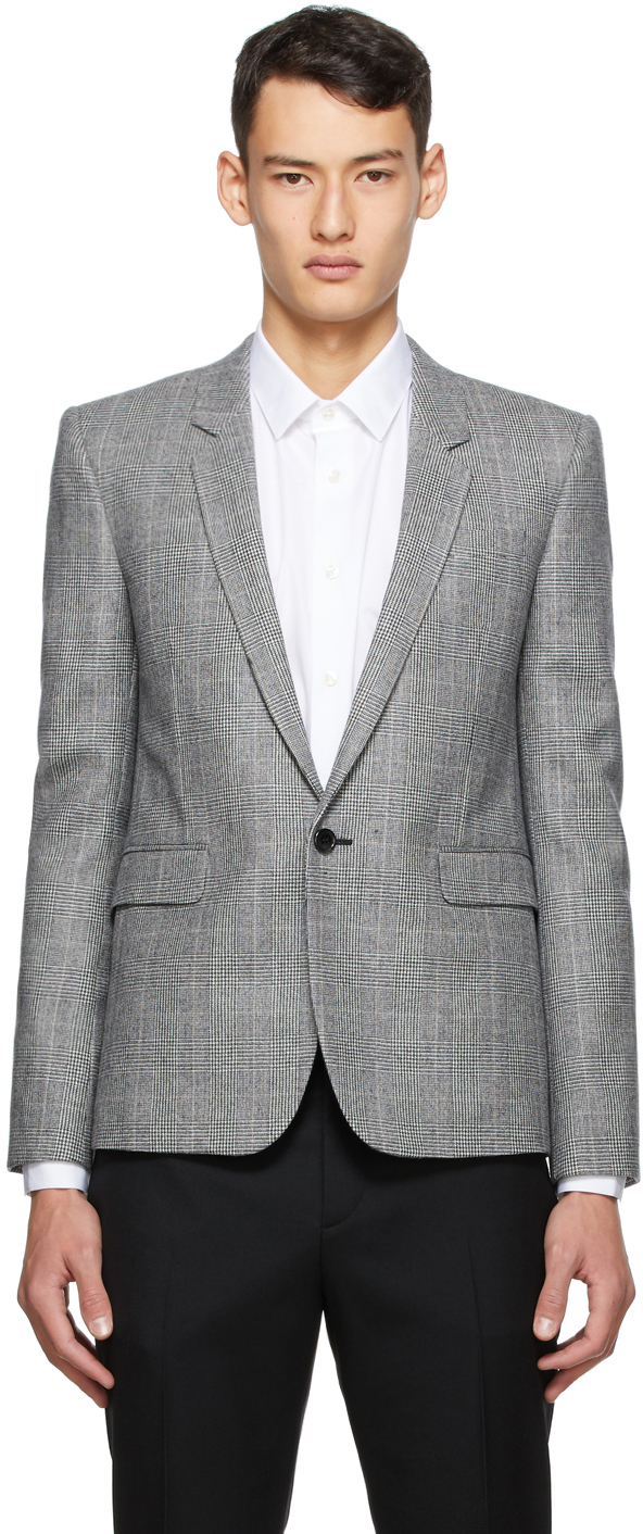 short grey blazer