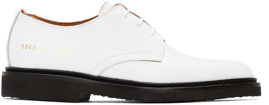 Common Projects White Standard Derbys